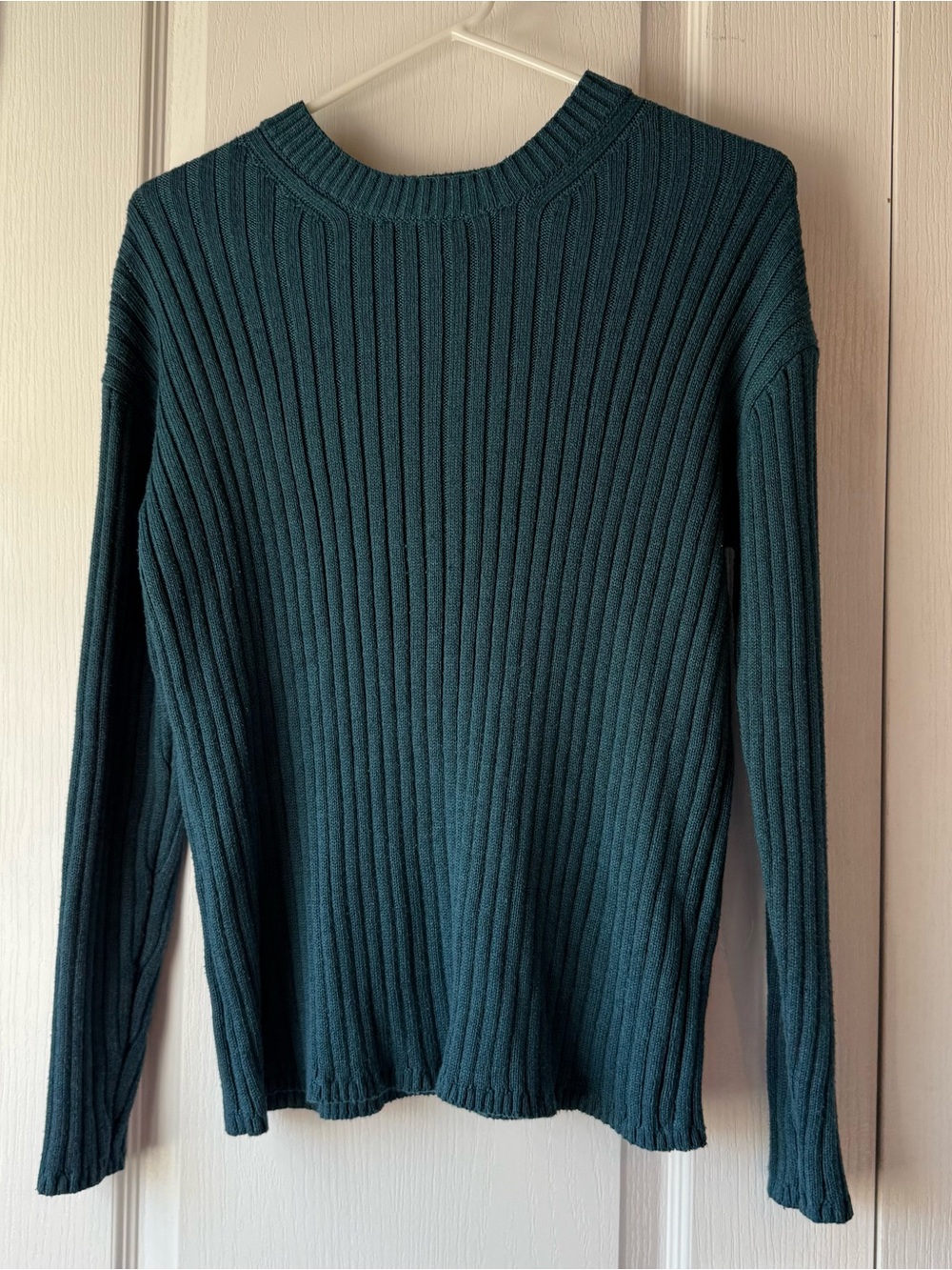 Jessica Simpson Teal Ribbed Knit Sweater